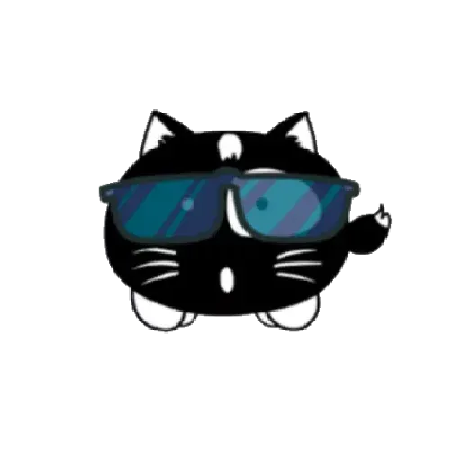 lonely black cat - Sticker 18