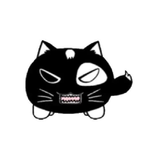 lonely black cat - Sticker 9