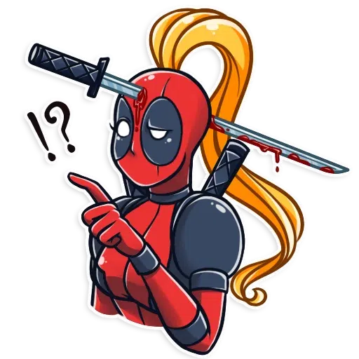 Lady Deadpool - Sticker 12