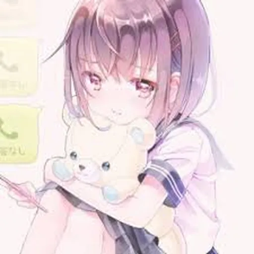 可愛女孩1 - Sticker 19