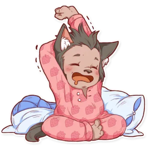 Wolf love - Sticker 20