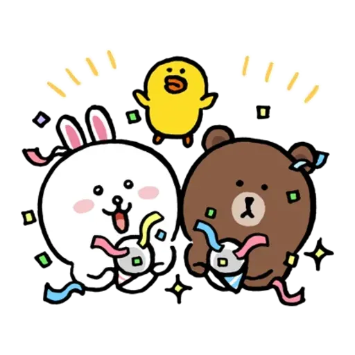 W bear line - Sticker 11