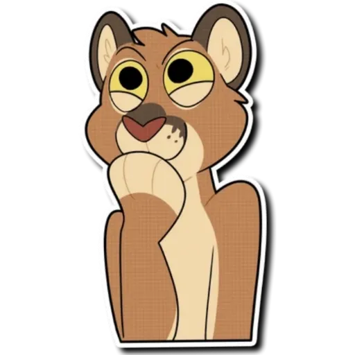 Mountain Lion - Sticker 21