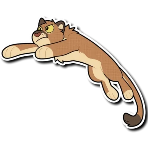 Mountain Lion - Sticker 9