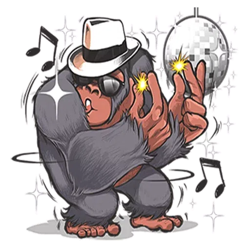 Mr. Gorilla - Sticker 20