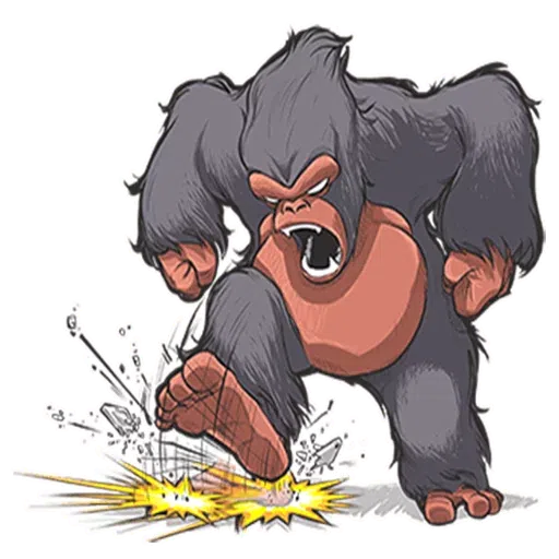 Mr. Gorilla - Sticker 11