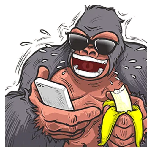 Mr. Gorilla - Sticker 9
