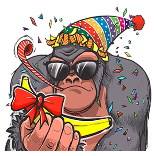 Mr. Gorilla - Sticker 23