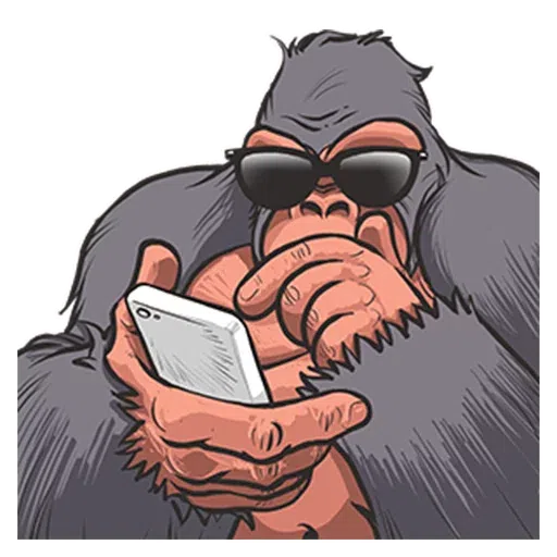 Mr. Gorilla - Sticker 25