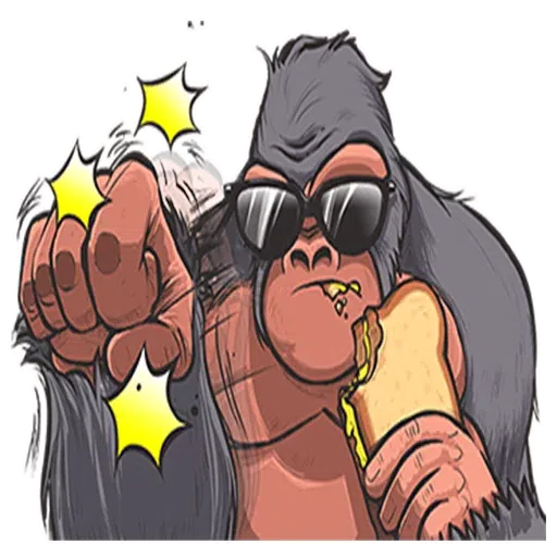 Mr. Gorilla - Sticker 18
