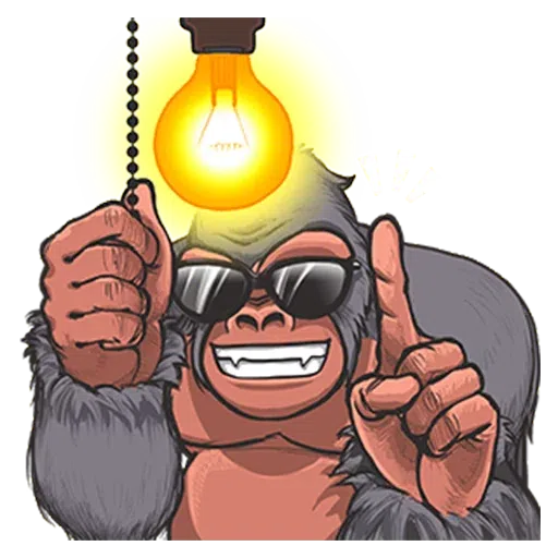 Mr. Gorilla - Sticker 16