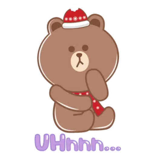 BROWN & FRIENDS   HappY NeW YeaR (聖誕, 新年) (2) - Sticker 17