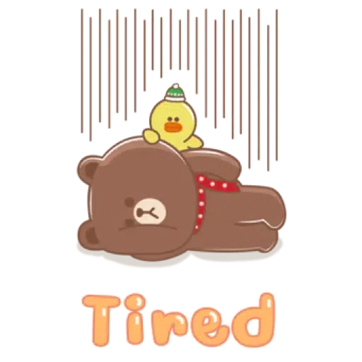 BROWN & FRIENDS   HappY NeW YeaR (聖誕, 新年) (2) - Sticker 19