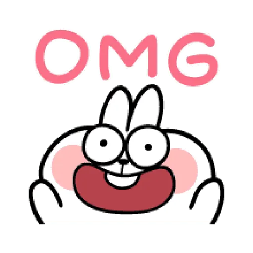 poiled Rabbit A Word Emoji 2 - Sticker 12