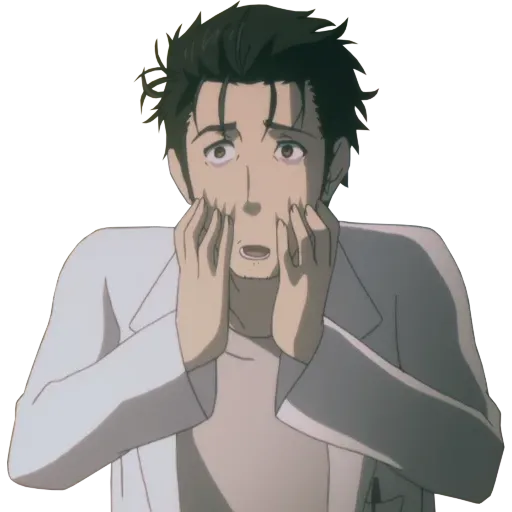 Steins;Gate funny - Sticker 19