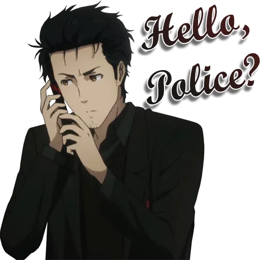 Steins;Gate funny - Sticker 30