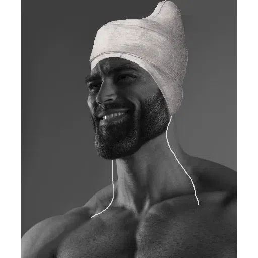 Giga chad - Sticker 23