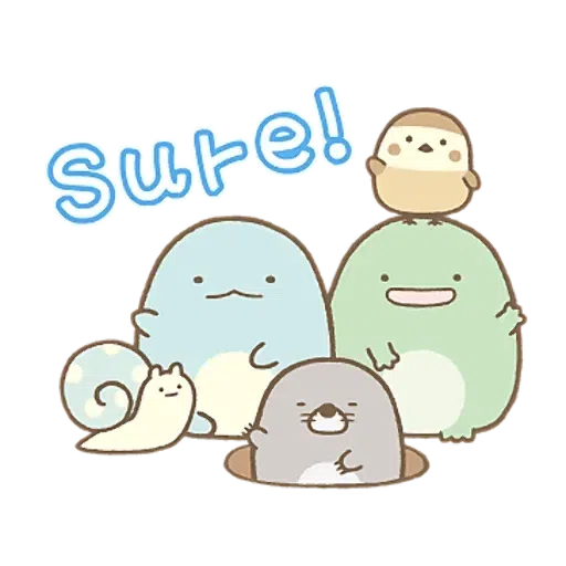 角落生物 英文篇1 - Sticker 19