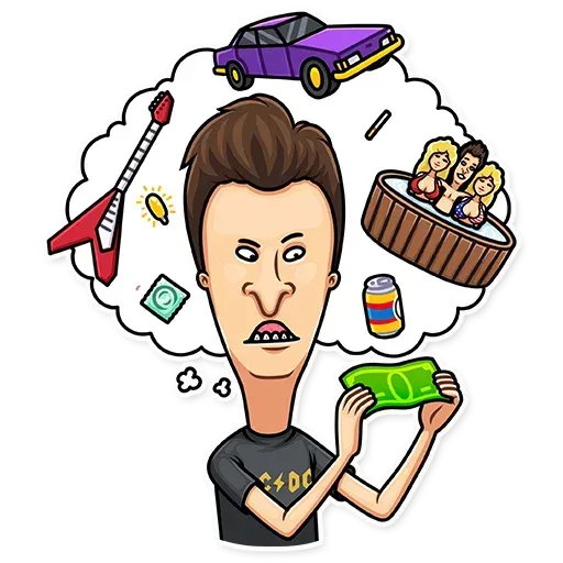 Beavis And Butt-head - Sticker 17