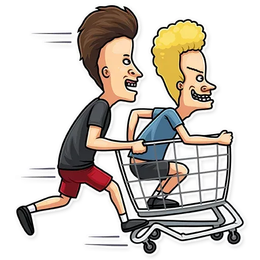 Beavis And Butt-head - Sticker 27
