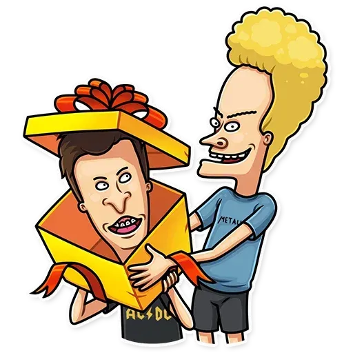 Beavis And Butt-head - Sticker 24