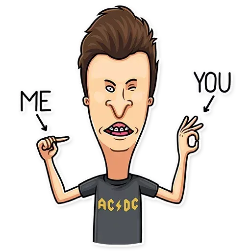Beavis And Butt-head - Sticker 12