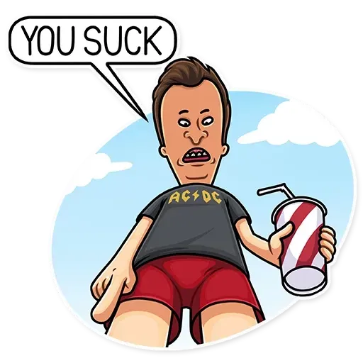 Beavis And Butt-head - Sticker 30