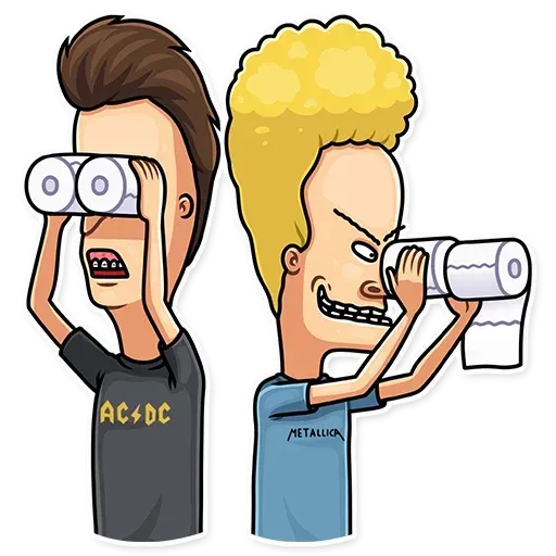 Beavis And Butt-head - Sticker 29