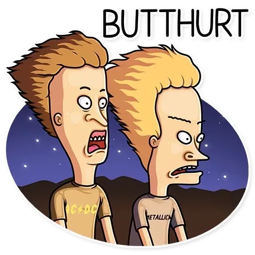 Beavis And Butt-head - Sticker 26