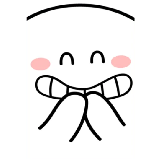 Smile Person Close-Up - Sticker 14