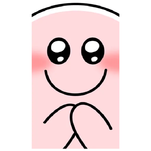 Smile Person Close-Up - Sticker 12