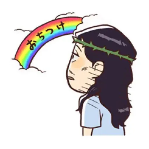 Saint Young Men - Sticker 22
