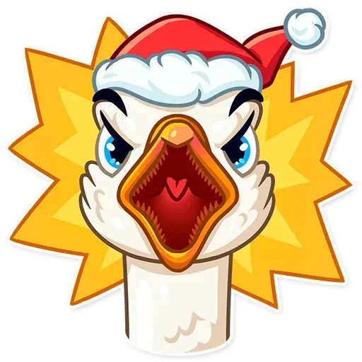 Christmas Goose - Sticker 18