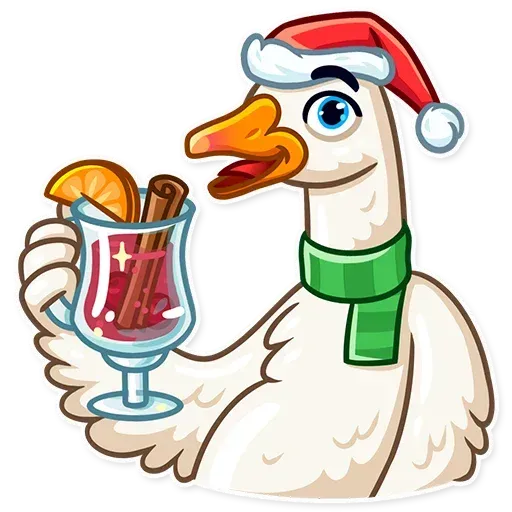 Christmas Goose - Sticker 17