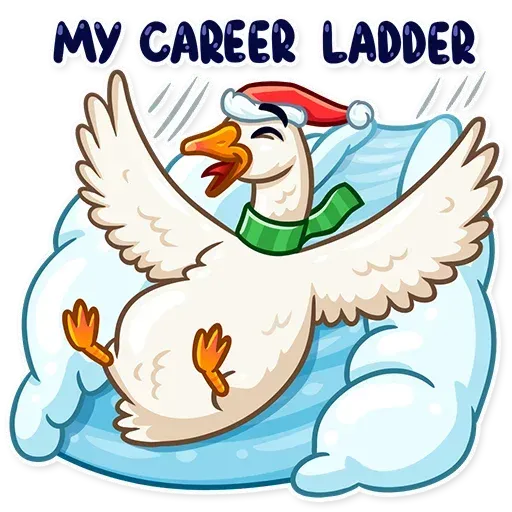Christmas Goose - Sticker 21