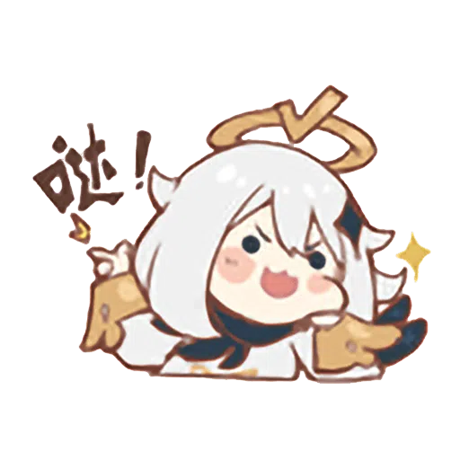 Genshin Impact 原神表情包1 分享whatsapp Stickers Stickers Cloud