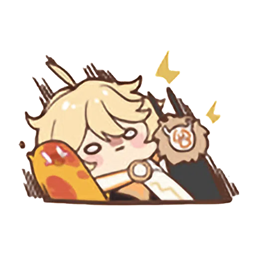 Genshin Impact 原神 表情包 1 分享 - Sticker 16