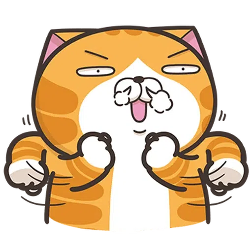 白爛貓18hkver2 - Sticker 15