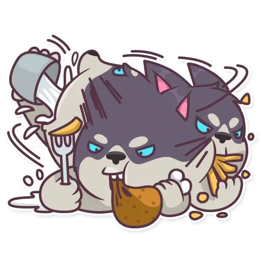 Hank the Husky - Sticker 21