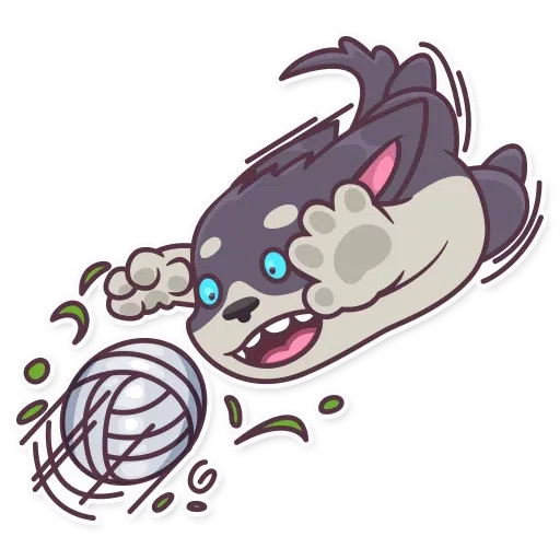 Hank the Husky - Sticker 29