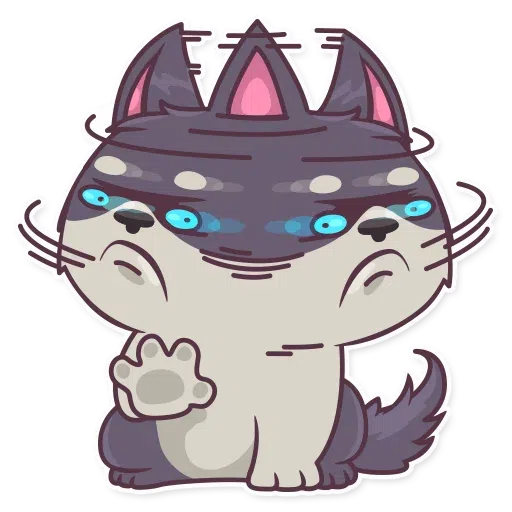 Hank the Husky - Sticker 11