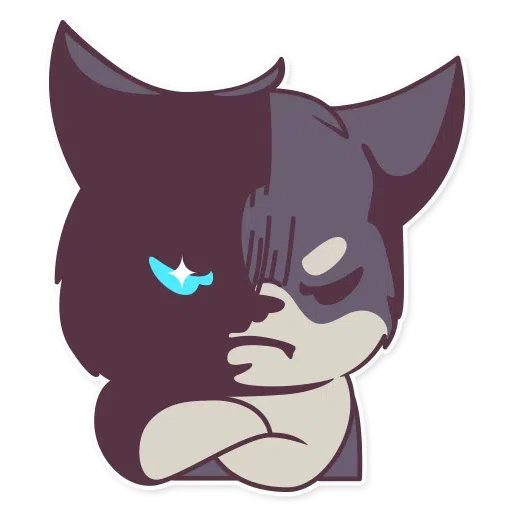 Hank the Husky - Sticker 12