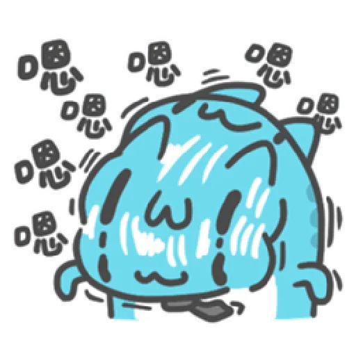 貓貓蟲咖波-上班蟲逐漸崩壞 - Sticker 11