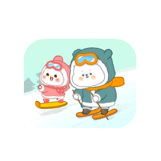 懒熊熊与兔蛮蛮23 (新年, CNY) GIF* - Sticker 23