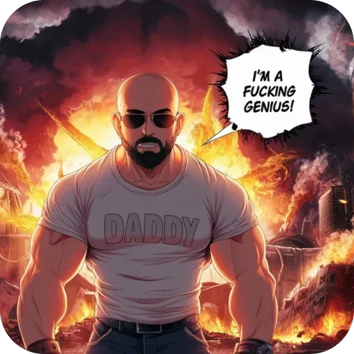 Daddy - Sticker
