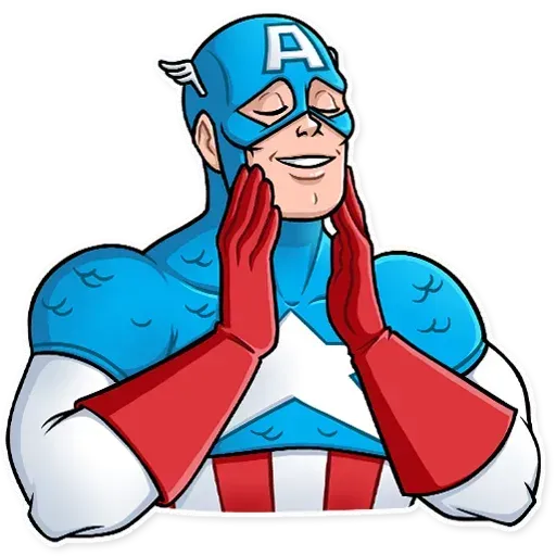 60's Captain America - Sticker 14