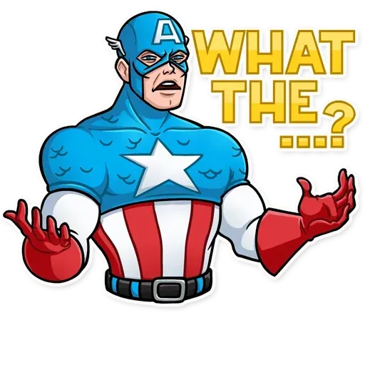 60's Captain America - Sticker 19