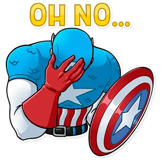 60's Captain America - Sticker 16