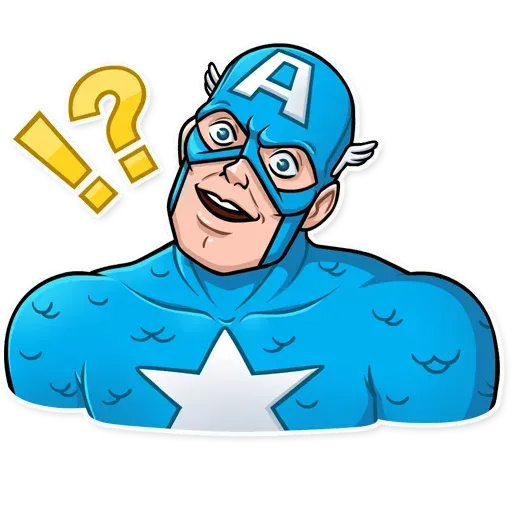 60's Captain America - Sticker 11