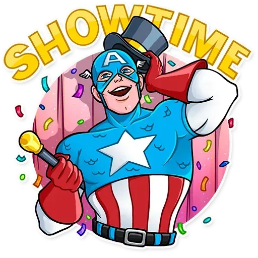 60's Captain America - Sticker 9